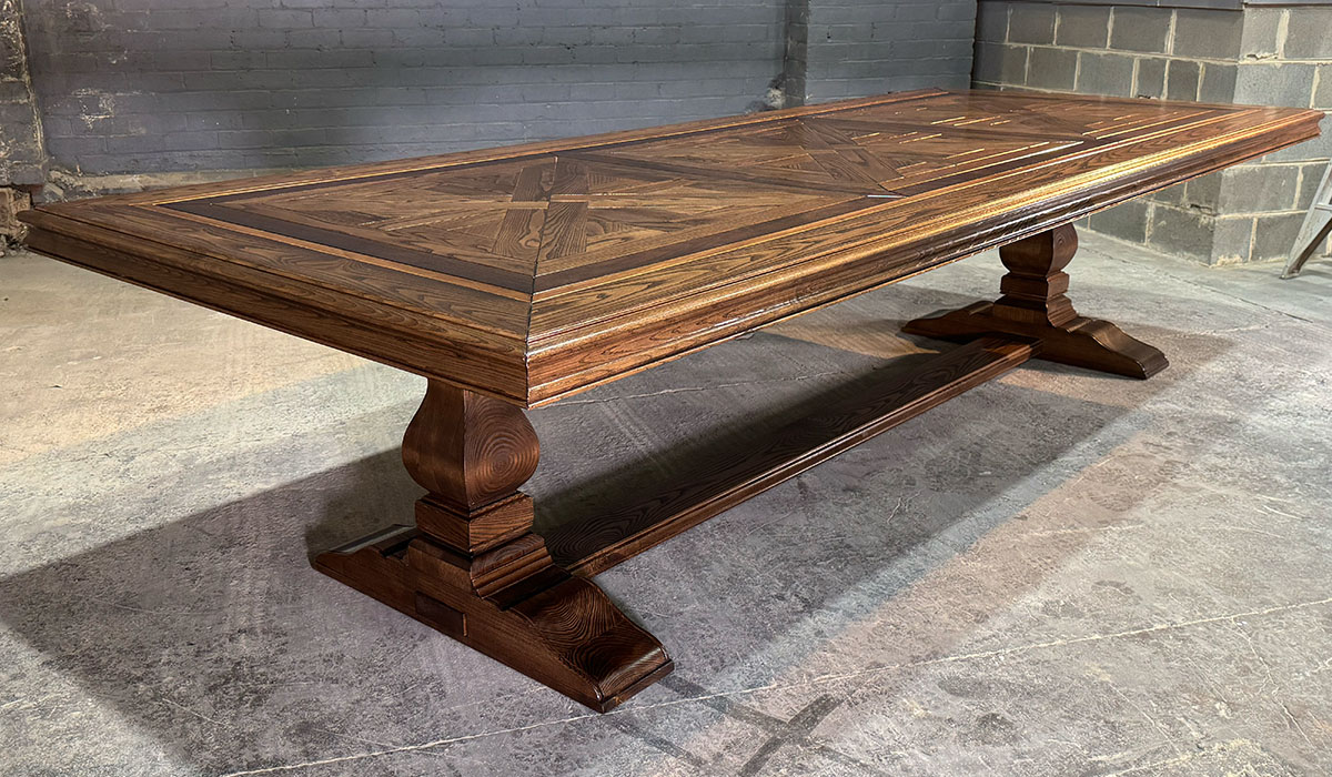 Crafting Excellence: Luxury Interior Designer Mark Alexander Can Deliver Large Dining Tables into Small Spaces